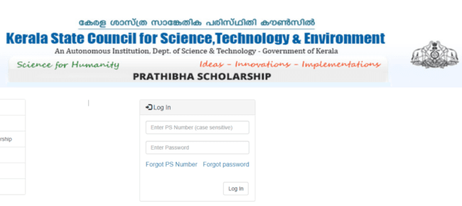 KSCSTE Registered User Login