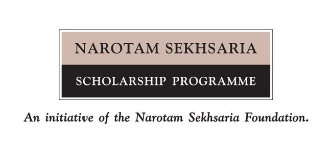 Narotam Sekhsaria Scholarship