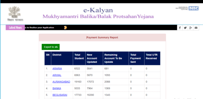 Payment Summary Report