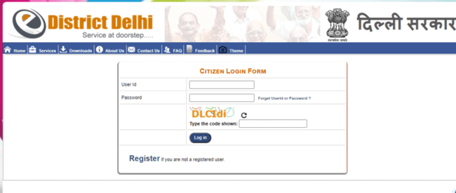 Registered User Login