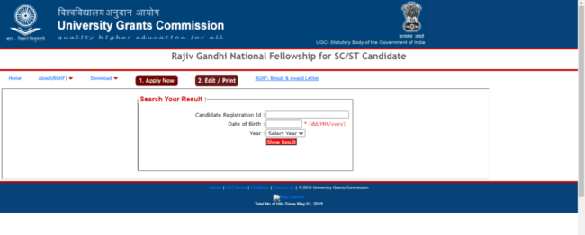  RGNF Result