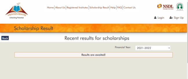 Scholarship Result 