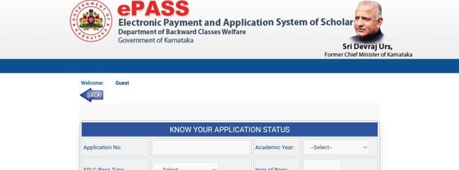 Check Application Status