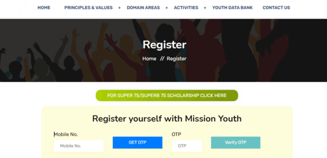 Mission Youth Registration 