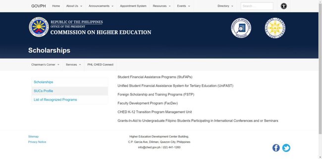 CHED Scholarship Program 2022 Application Procedure