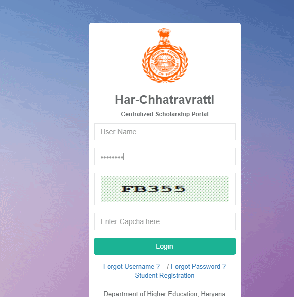 Har-Chhatravratti Scholarship