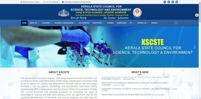 KSCSTE Post Doctoral Fellowship 2022 Application Procedure