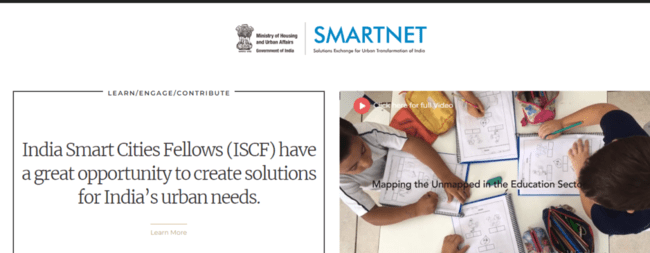 India Smart Cities Fellowship