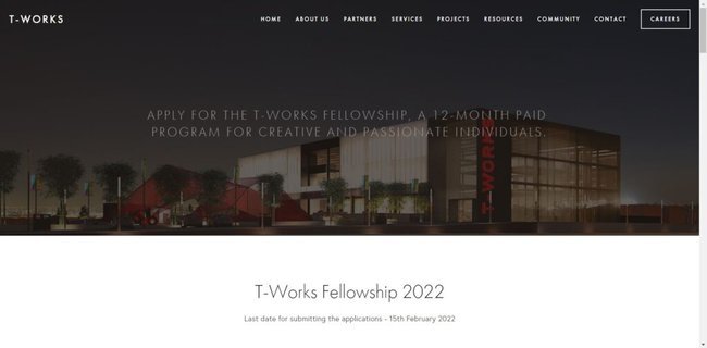 T-Works Fellowship Application Procedure