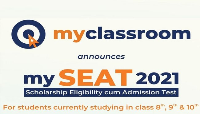 mySEAT 2022 myClassroom Scholarship Admission Test,