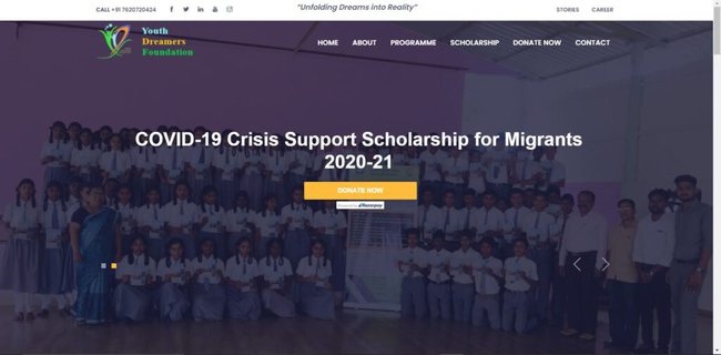 Youth Dreamers Foundation Scholarship 2022 Application Procedure