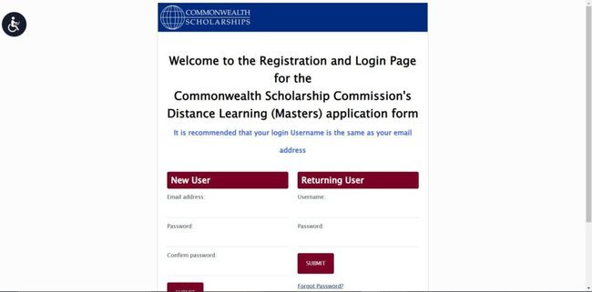 Application Procedure for Commonwealth Distance Learning Scholarships