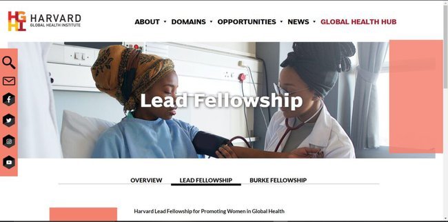 Application Procedure for Harvard Lead Fellowship 