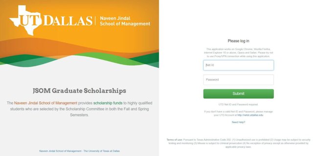 JSOM Scholarship 2022 Application Process