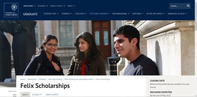 Application Procedure for Law Scholarships for International Students