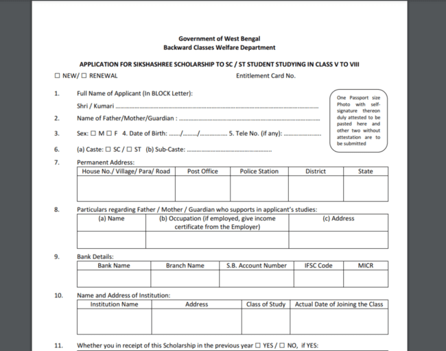 Application Process