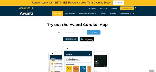 Avanti Gurukul Scholarship