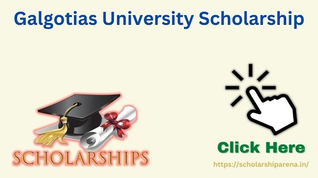 Galgotias University Scholarship