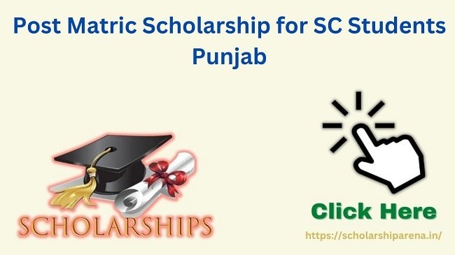 Post Matric Scholarship for SC Students 