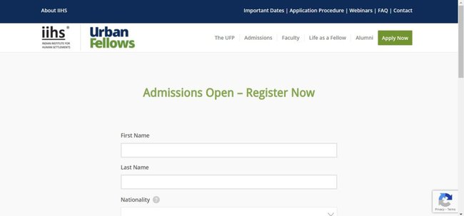 New Registration Procedure