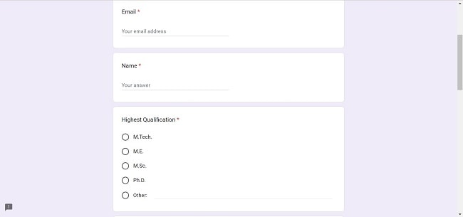 Process To Do Google Form