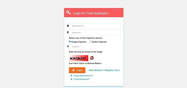 Find Application Status