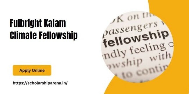 Fulbright Kalam Climate Fellowship