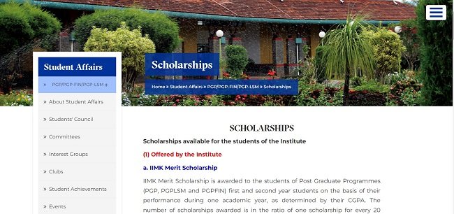 Scholarships