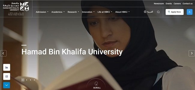 Hamad Bin Khalifa University Scholarship Official Website 