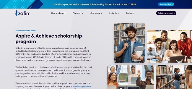 Aspire and Achieve Scholarship Program