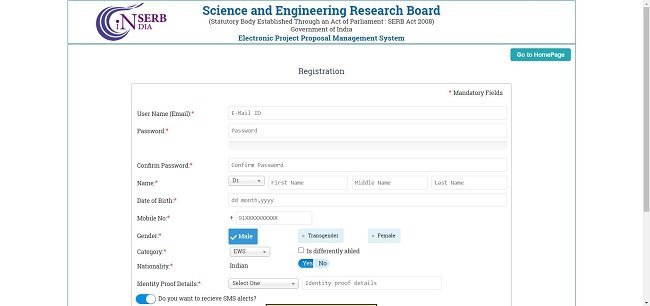 Online Registration