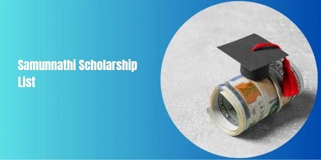 Samunnathi Scholarship List