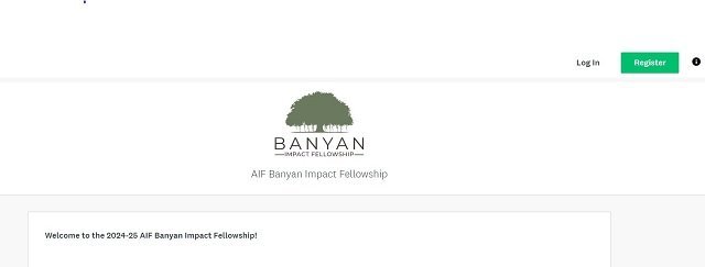 AIF Banyan Fellowship