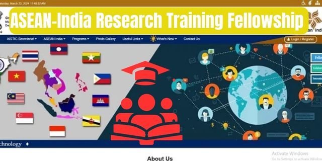 ASEAN-India Research Training Fellowship