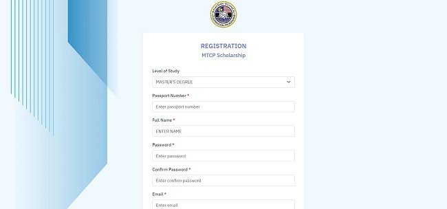 MTCP Scholarship Official Website