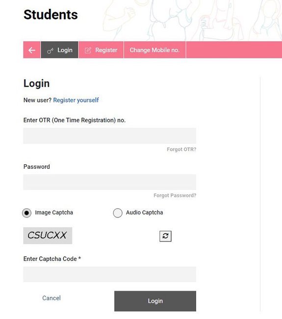 Student Login 