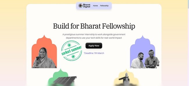 Bharat Digital Fellowship Official Website