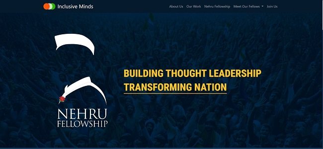 Nehru Fellowship in Politics and Elections Official Website 